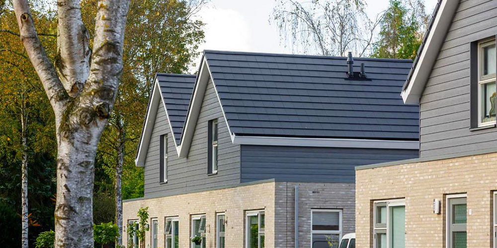 Nouvelle construction à Vledder, Pays-Bas.