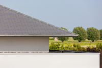 Maison avec ardoises à Woumen, Belgique