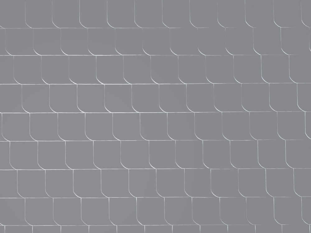 Vokiškas užapvalintais kampais dengimas