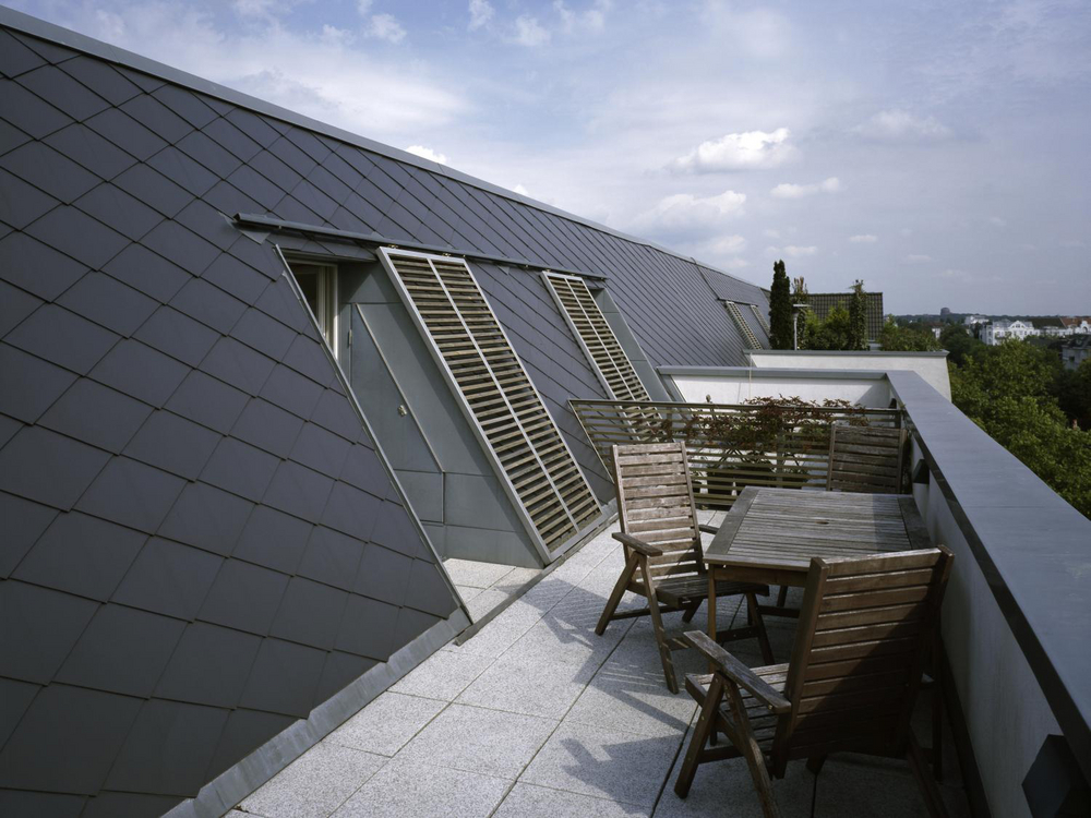 Rhombusdeckung - Dachplatten