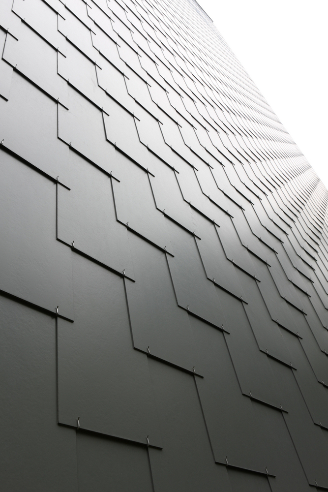 Gezogene Doppeldeckung - Fassadenplatten