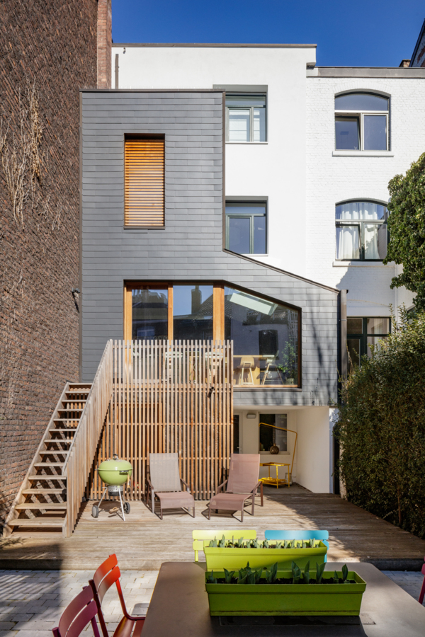 Rénovation annexe à Liège, Belgique