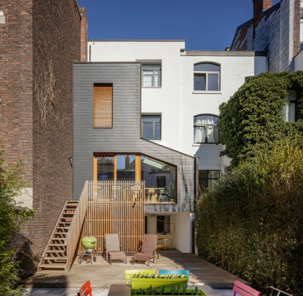 Rénovation annexe à Liège, Belgique