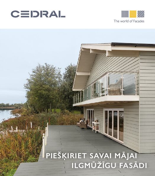 CEDRAL fasāde brošūra