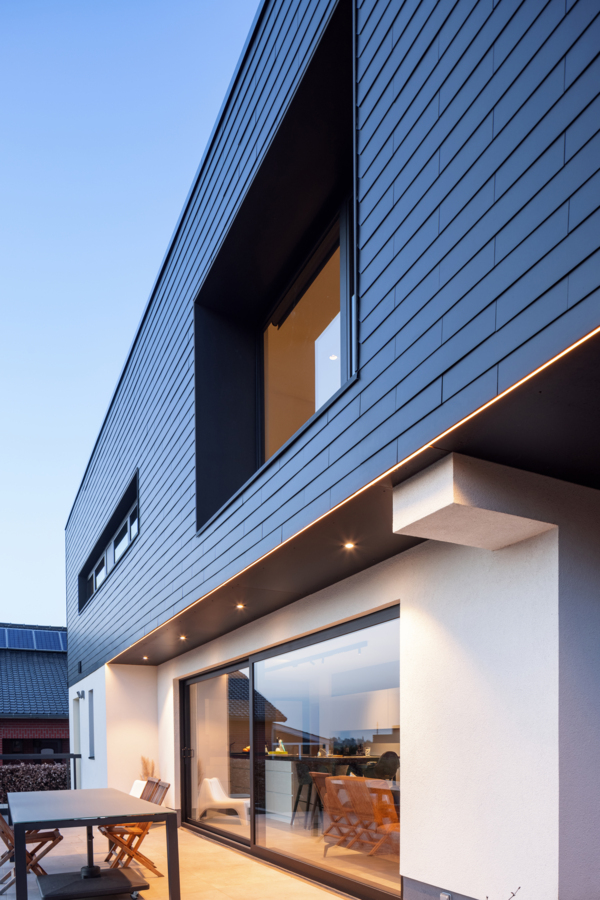 Strakke renovatie in Suarlée, België