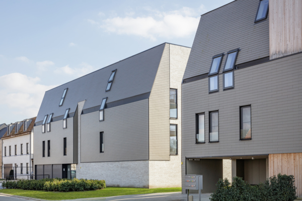 Appartementsgebouwen in Massenhoven, België