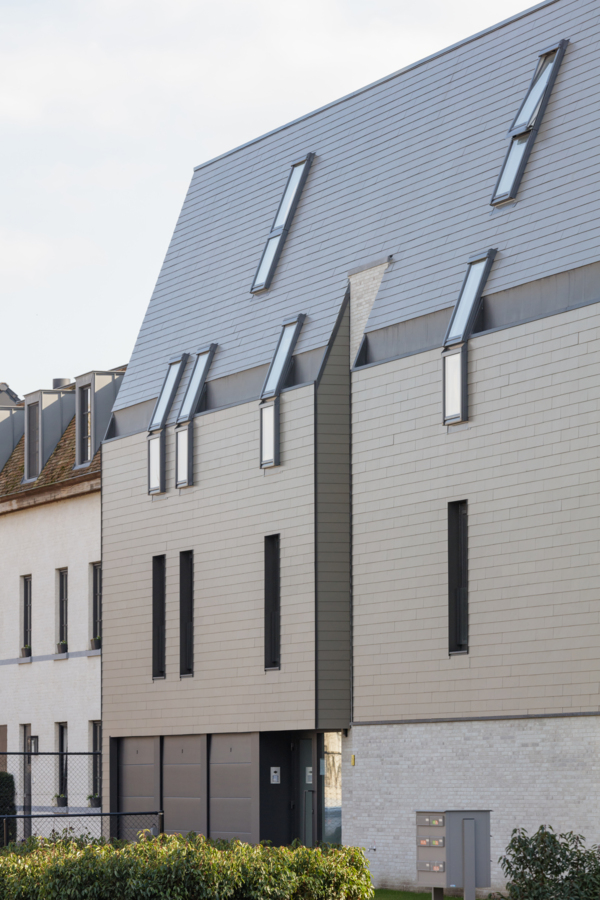 Appartementsgebouwen in Massenhoven, België