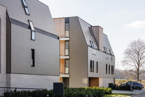 Appartementsgebouwen in Massenhoven, België