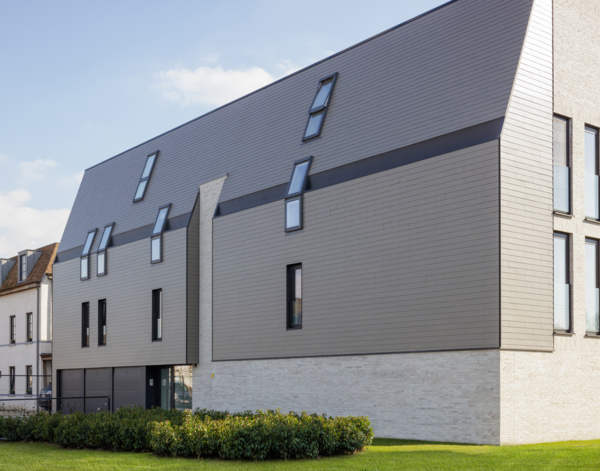 Appartementsgebouwen in Massenhoven, België