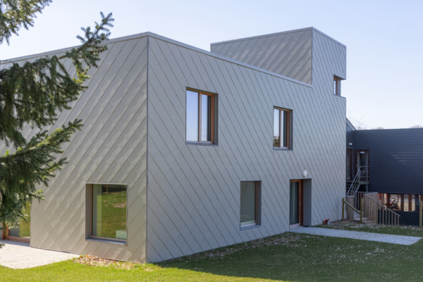 Nouvelle annexe pour une maison à Vielsalm, Belgique