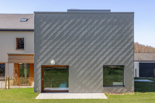 Nouvelle annexe pour une maison à Vielsalm, Belgique