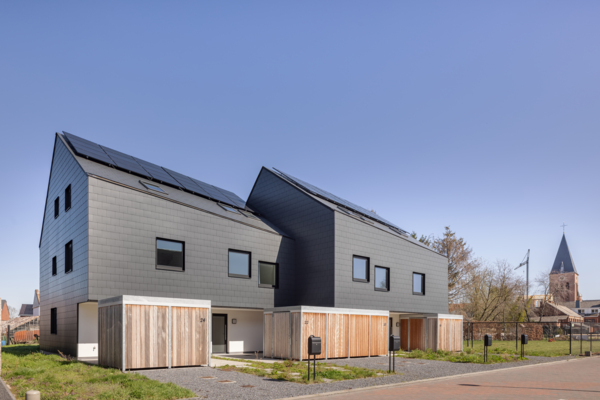 Logements sociaux 2.0 à Breendonk, Belgique
