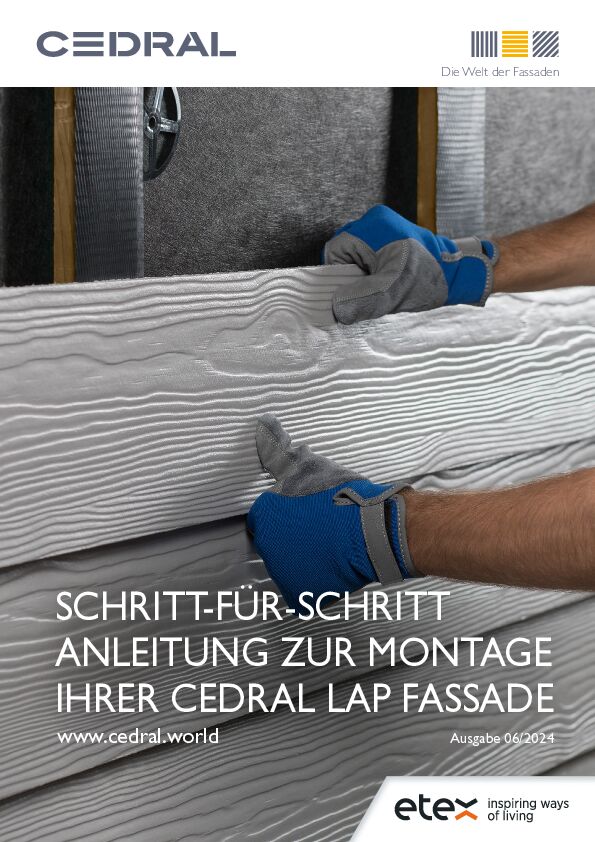 Schritt-für-Schritt Montageanleitung Cedral Lap