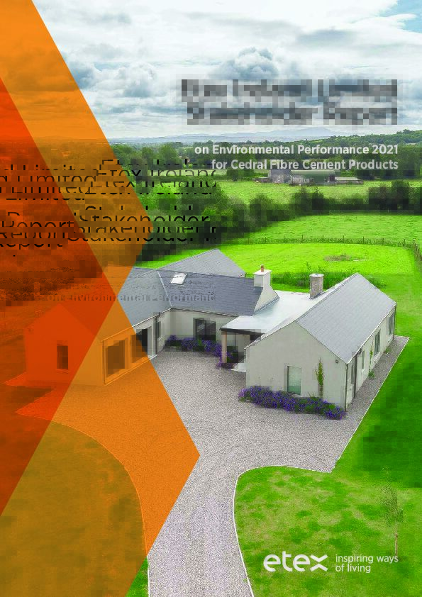Etex Ireland Environmental Stakeholder Report 2020