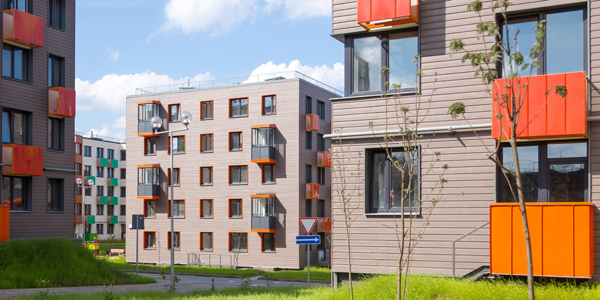 Edificio de apartamentos en Gorki