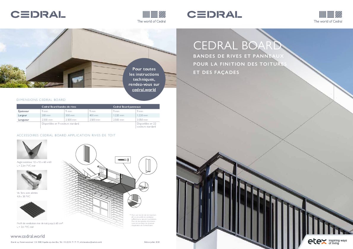 Brochure Cedral Board