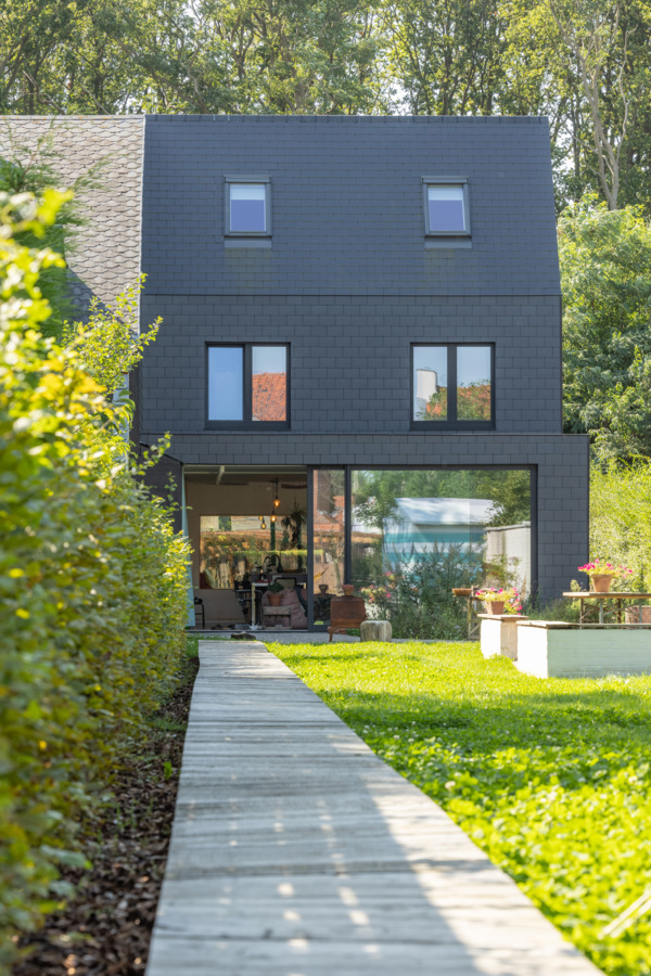 Rénovation d'une maison familiale à Bruges, Belgique