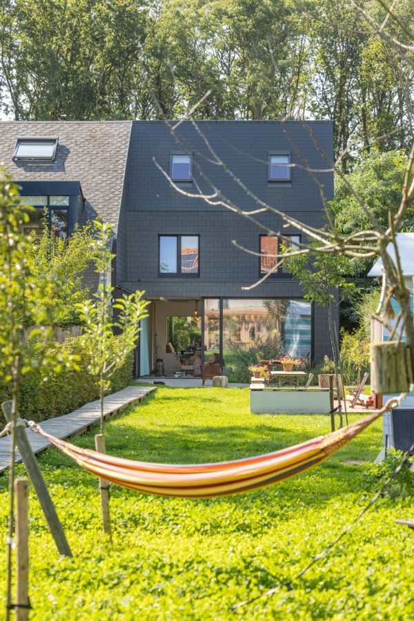 Rénovation d'une maison familiale à Bruges, Belgique