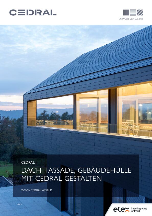 Broschüre Dach-& Fassadenplatten