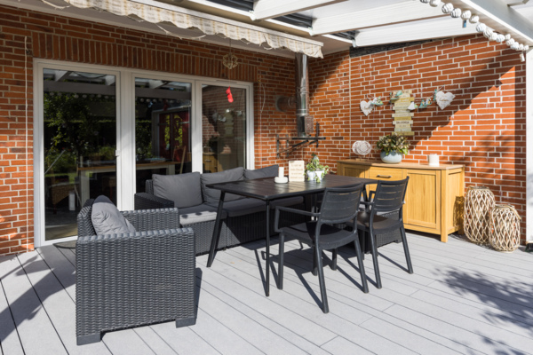 Terras van privéwoning in Itzehoe