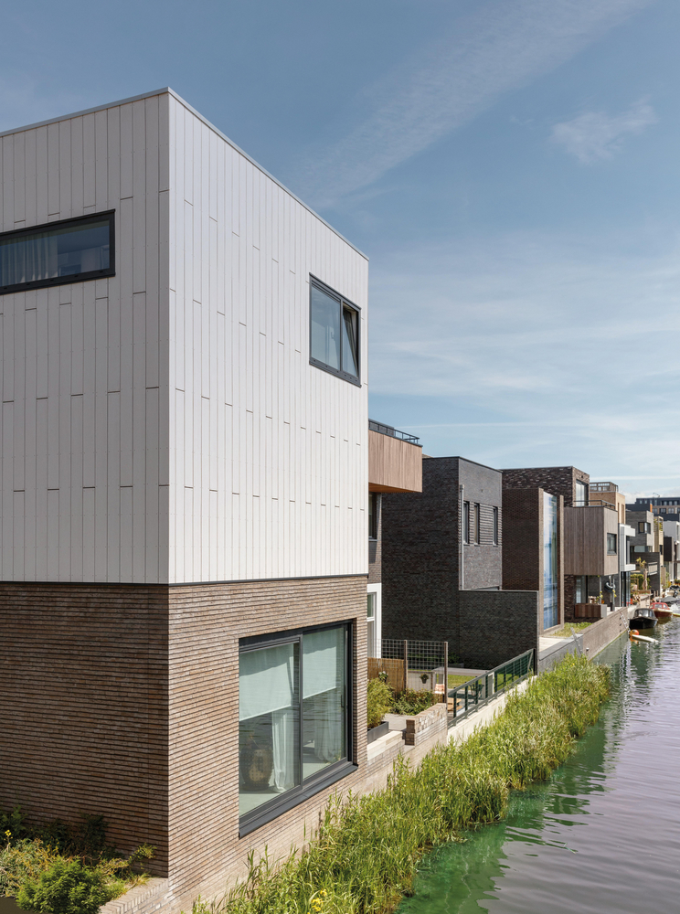 Fassade | Stadthaus in Amsterdam - Niederlande - Cedral