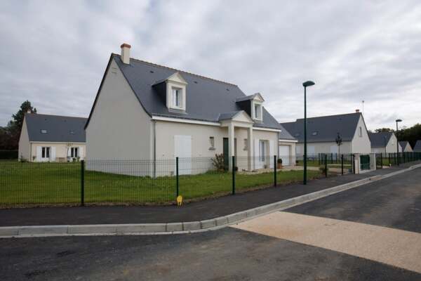 Maisons traditionnelles à Joué-lès-Tours