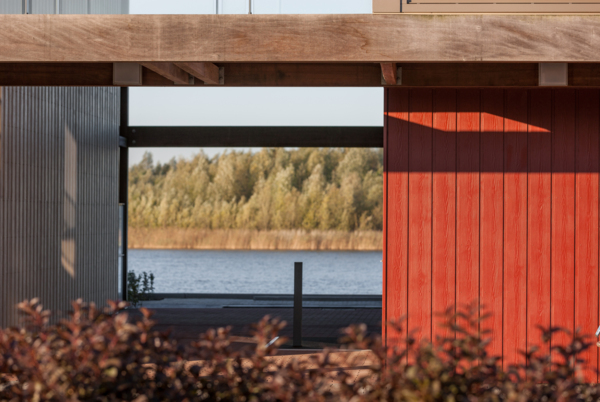Appartementsgebouw in Harkstede, Nederland