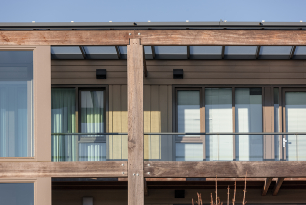 Appartementsgebouw in Harkstede, Nederland