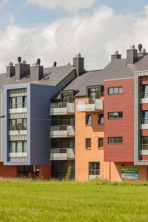 Appartementsgebouw in Bergen, België