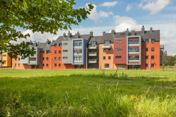 Appartementsgebouw in Bergen, België