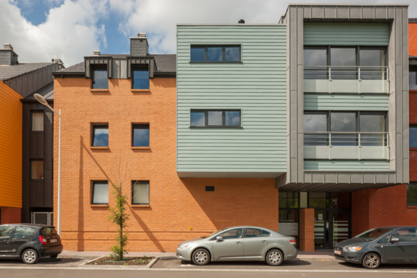 Appartementsgebouw in Bergen, België