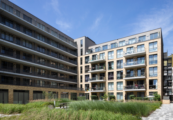 Appartementsgebouw in 's Hertogenbosch, Nederland