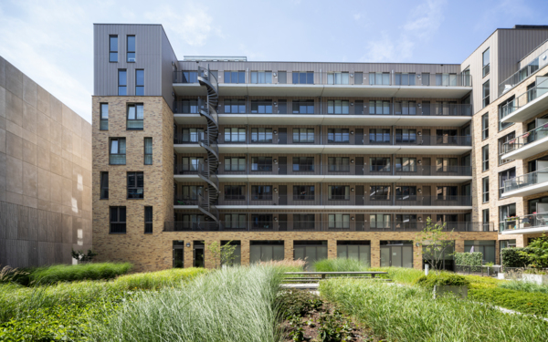 Appartementsgebouw in 's Hertogenbosch, Nederland