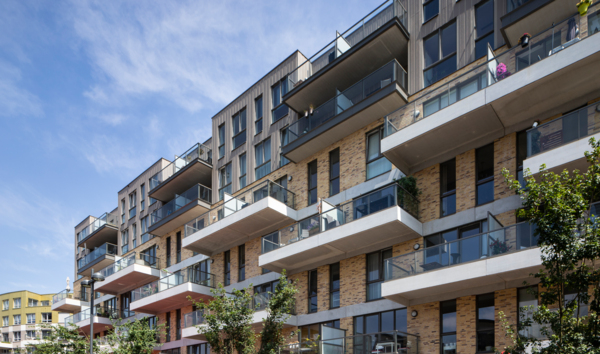 Appartementsgebouw in 's Hertogenbosch, Nederland