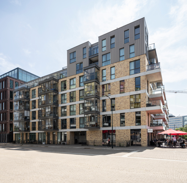 Appartementsgebouw in 's Hertogenbosch, Nederland