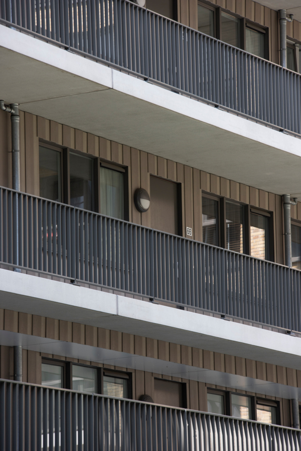 Appartementsgebouw in 's Hertogenbosch, Nederland