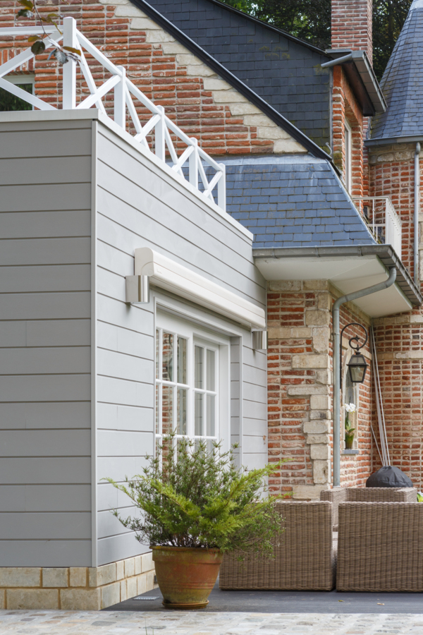 Uitbreiding van een woning in Ukkel, België