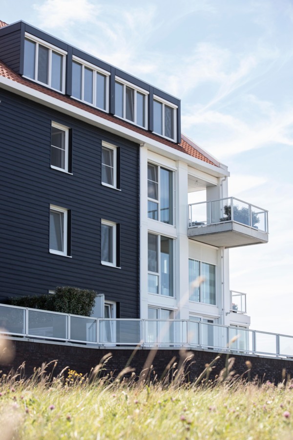 Appartementsgebouw in Yerseke, Nederland