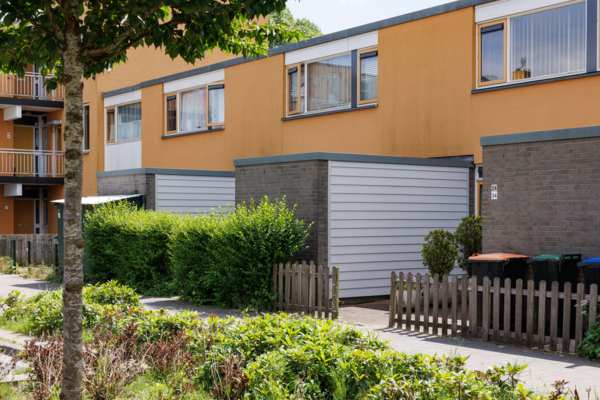 Tuinhuisjes in Lelystad, Nederland