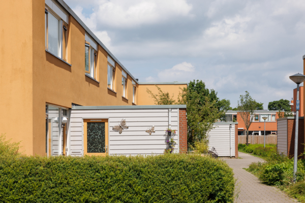 Tuinhuisjes in Lelystad, Nederland