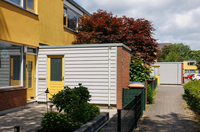Tuinhuisjes in Lelystad, Nederland