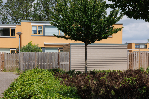 Tuinhuisjes in Lelystad, Nederland