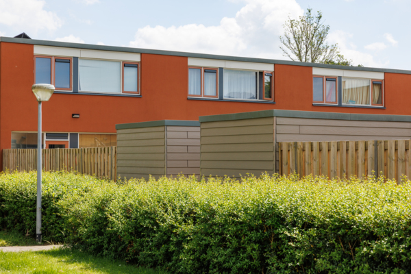 Tuinhuisjes in Lelystad, Nederland