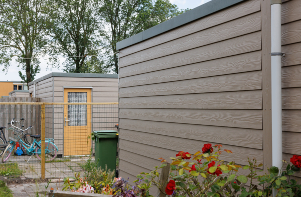 Tuinhuisjes in Lelystad, Nederland