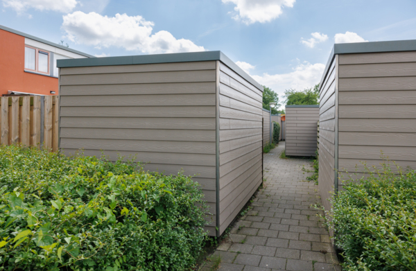 Tuinhuisjes in Lelystad, Nederland
