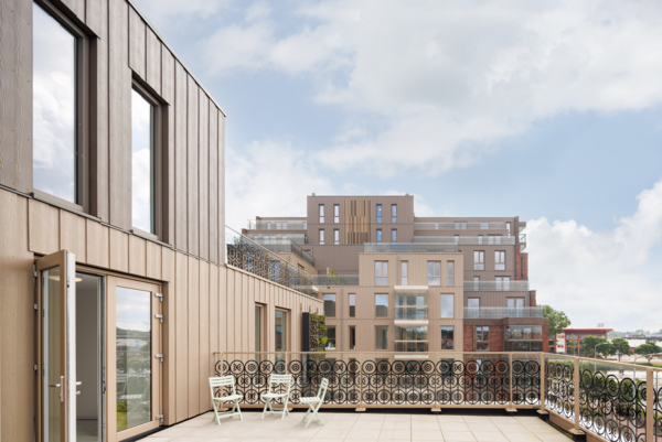 Appartementsgebouw in Alkmaar, Nederland