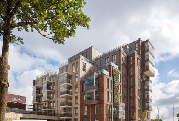 Appartementsgebouw in Alkmaar, Nederland