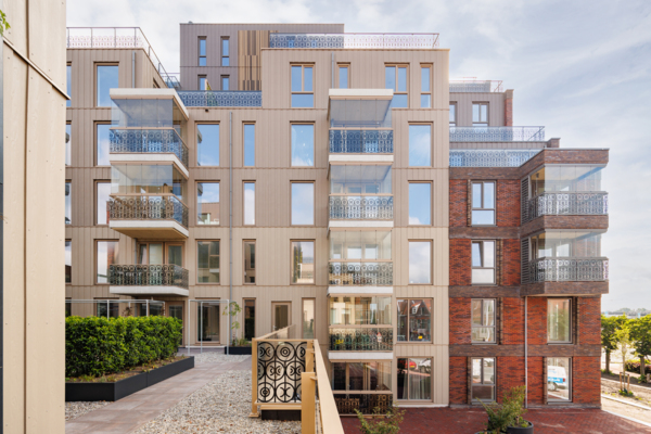 Appartementsgebouw in Alkmaar, Nederland