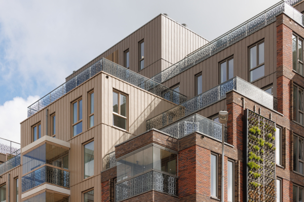 Appartementsgebouw in Alkmaar, Nederland