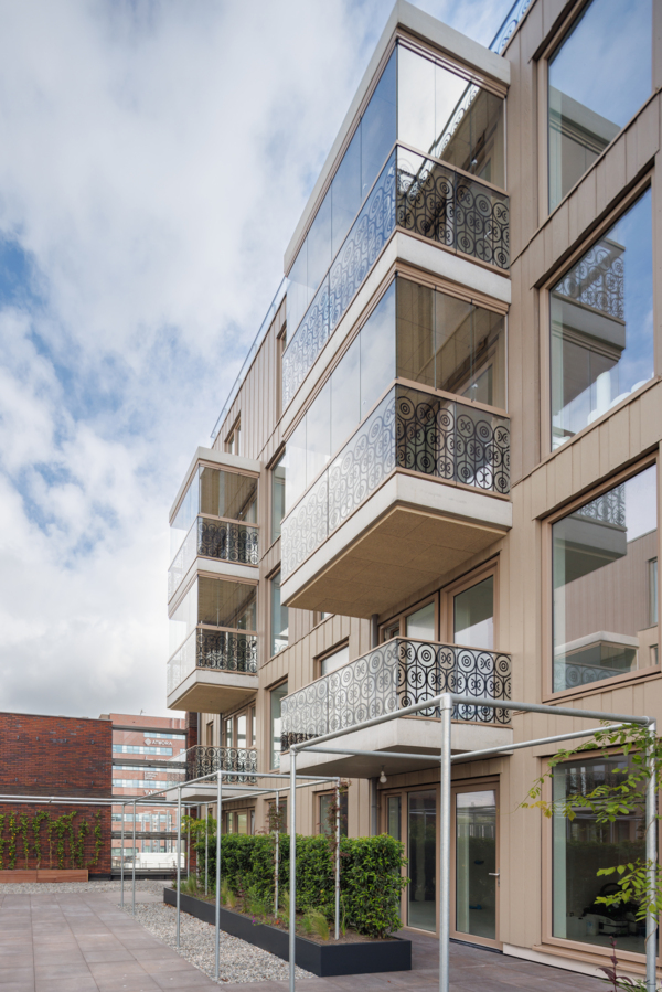 Appartementsgebouw in Alkmaar, Nederland
